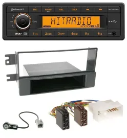 Continental 1DIN DAB MP3 AUX USB Autoradio für Kia Cerato (ab 2007)