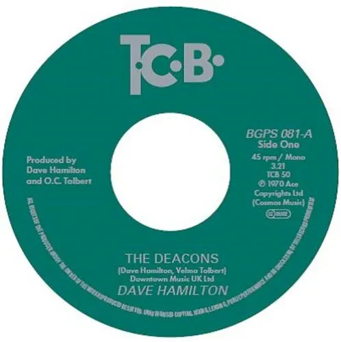 Виниловая пластинка Dave Hamilton – The Deacons / Pisces Pace (Релиз 2025)