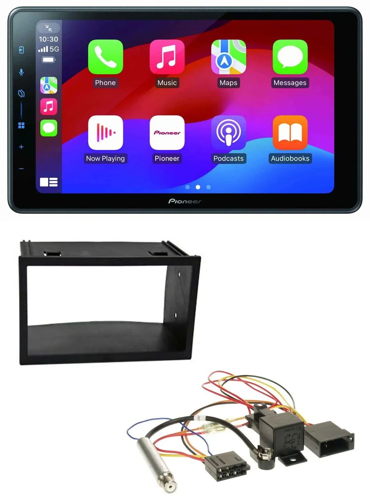 Автомагнитола для VW Golf 4, Passat, Polo, T4, Fox Pioneer 2DIN, Bluetooth, USB, MP3, DAB