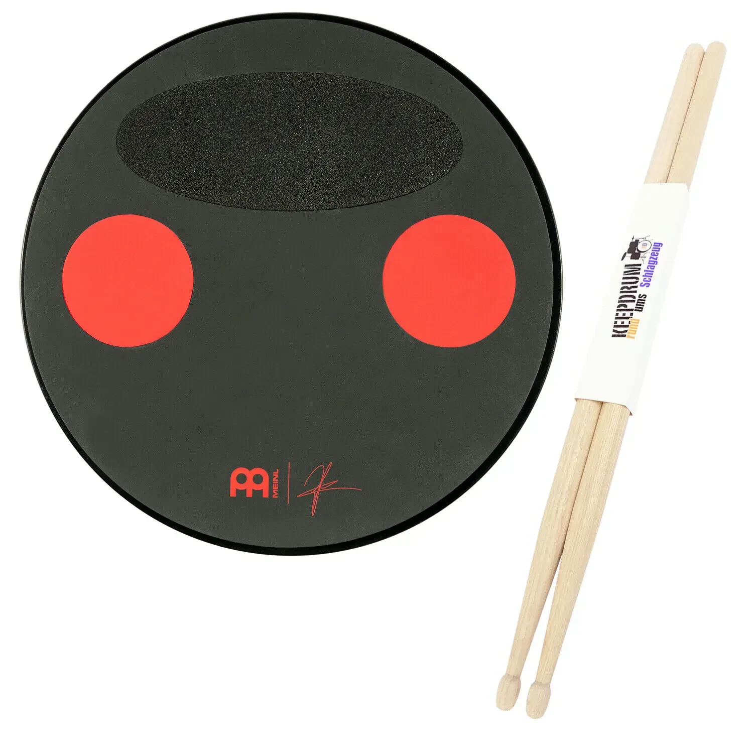 Пэд тренировочный MEINL MSTP с палочками