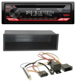 Автомагнитола для VW Polo/T4/Passat/Golf (1998–2004) JVC CD, DAB, USB, Bluetooth, MP3