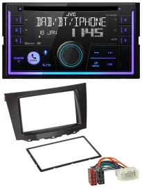 Автомагнитола для Suzuki Kizashi (с 2009) JVC 2-DIN, DAB, Bluetooth, CD, USB, MP3