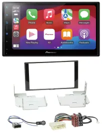 Pioneer DAB USB MP3 Bluetooth 2DIN Autoradio für Nissan Micra Note ab 2013