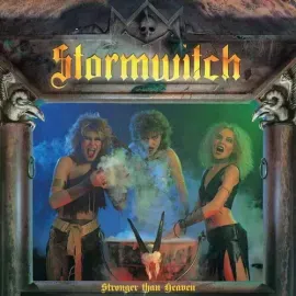 Виниловая пластинка Stormwitch - Stronger Than Heaven - Blue/yellow [New Vinyl LP] Blue, Colored Vin