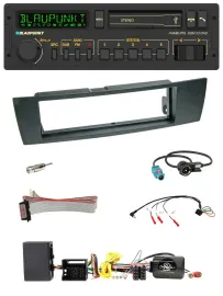 Blaupunkt USB DAB Bluetooth Lenkrad Autoradio für BMW 1er E87 2004-2013 Aktiv