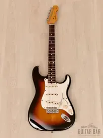 Электрогитара Fender ExTrad 1962 Stratocaster Vintage Reissue ST62 SSS Sunburst w/gigbag Japan 1986