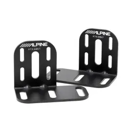 Alpine KTX-EBKT Universal Mounting Bracket Pair for Alpine Subwoofer Enclosures