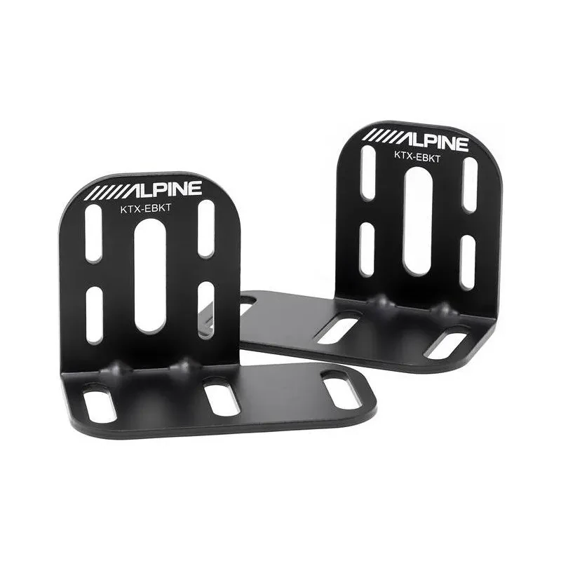 Alpine KTX-EBKT Universal Mounting Bracket Pair for Alpine Subwoofer Enclosures