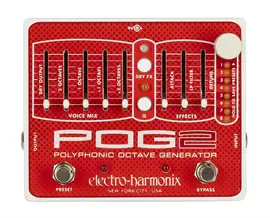 Педаль эффектов для электрогитары Electro-Harmonix POG2 Polyphonic Octave Generator