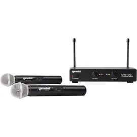 Микрофонная радиосистема Gemini UHF-02M 2-Channel Wireless Handheld Microphone System S12