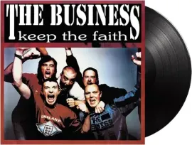 Виниловая пластинка The Business - Keep The Faith - Black Vinyl [New Vinyl LP] Colored Vinyl, UK - I