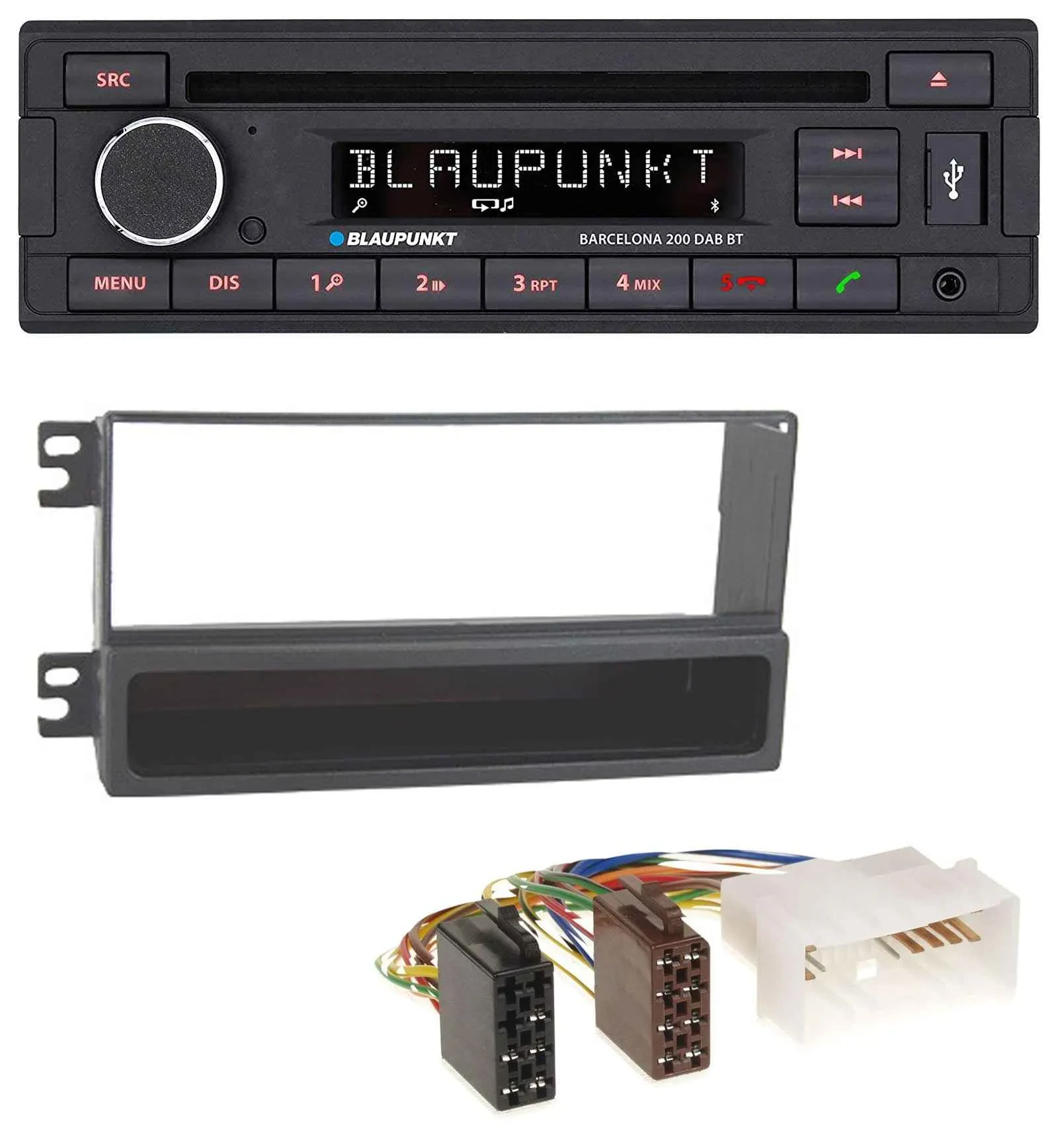 Blaupunkt USB DAB CD Bluetooth MP3 Autoradio für Kia Magentis (ab 2006)