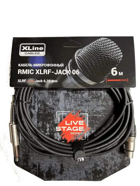 Коммутационный кабель Xline Cables RMIC XLRF-JACK 06 6 м