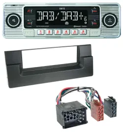 Dietz Bluetooth MP3 DAB USB Autoradio für BMW 5er (E39) X5 (E53) Rundpin