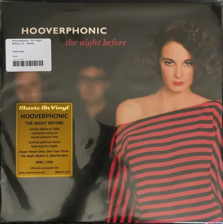 Виниловая пластинка Hooverphonic – The Night Before цветной винил LP