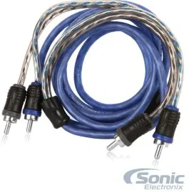 New! NVX XIV22 V-Series: 2m (6.56 ft) 2-Channel RCA Audio Interconnect Cables
