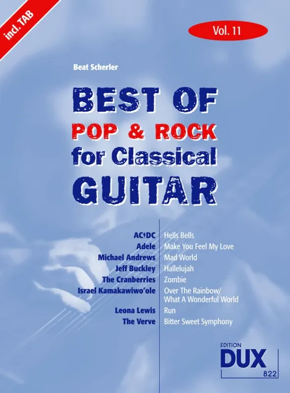 ANCORA Best of Pop & Rock for Classical Guitar 11