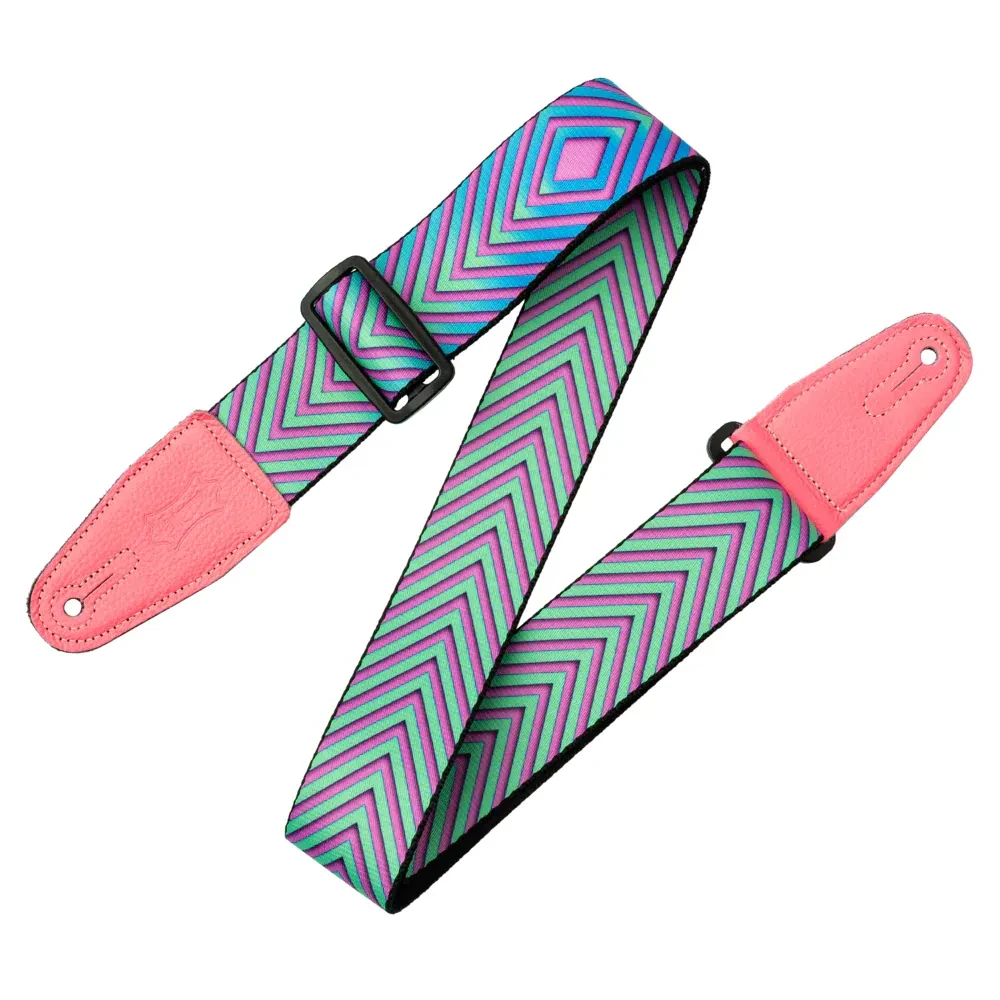 Ремень для гитары Levy's MP2OI-004 Optical Illusion Series Distortion