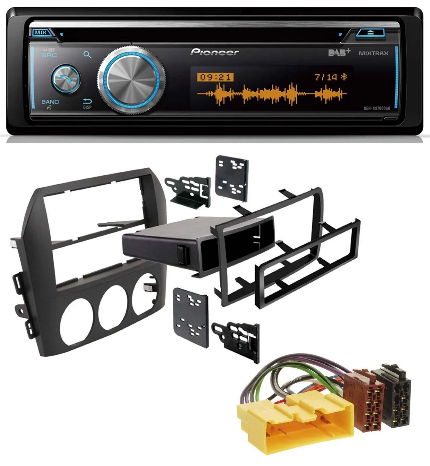 Автомагнитола для Mazda MX-5 (2005–2008) Pioneer MP3 DAB USB CD Bluetooth