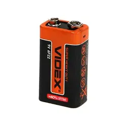 Батарейка «Крона» VIDEX VID-6F22-1S