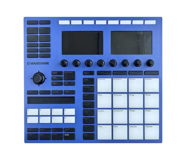 Защитная накладка для музыкального оборудования Xpowers Design Maschine Mk3 & Plus Blue