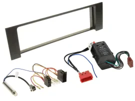 Einbauset DIN Autoradio für Audi A4 B6 00-04 Bose Aktivsystem Mini-ISO