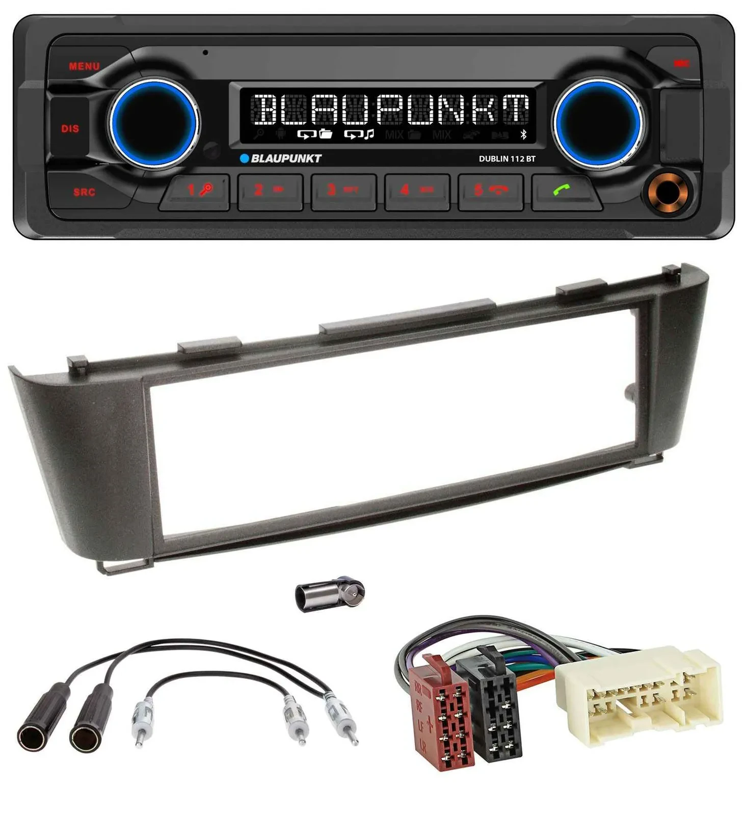 Blaupunkt MP3 Bluetooth USB AUX Autoradio für Nissan Almera (ab 2003)