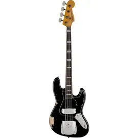 Бас-гитара Fender Custom Shop Jazz Bass Heavy Relic Aged Black