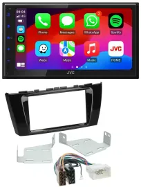 JVC Bluetooth 2DIN MP3 DAB USB Autoradio für Mitsubishi Mirage SpaceStar ab 13