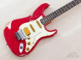 2022 Fender Custom Shop Alley Cat Stratocaster Heavy Relic SSH Superstrat