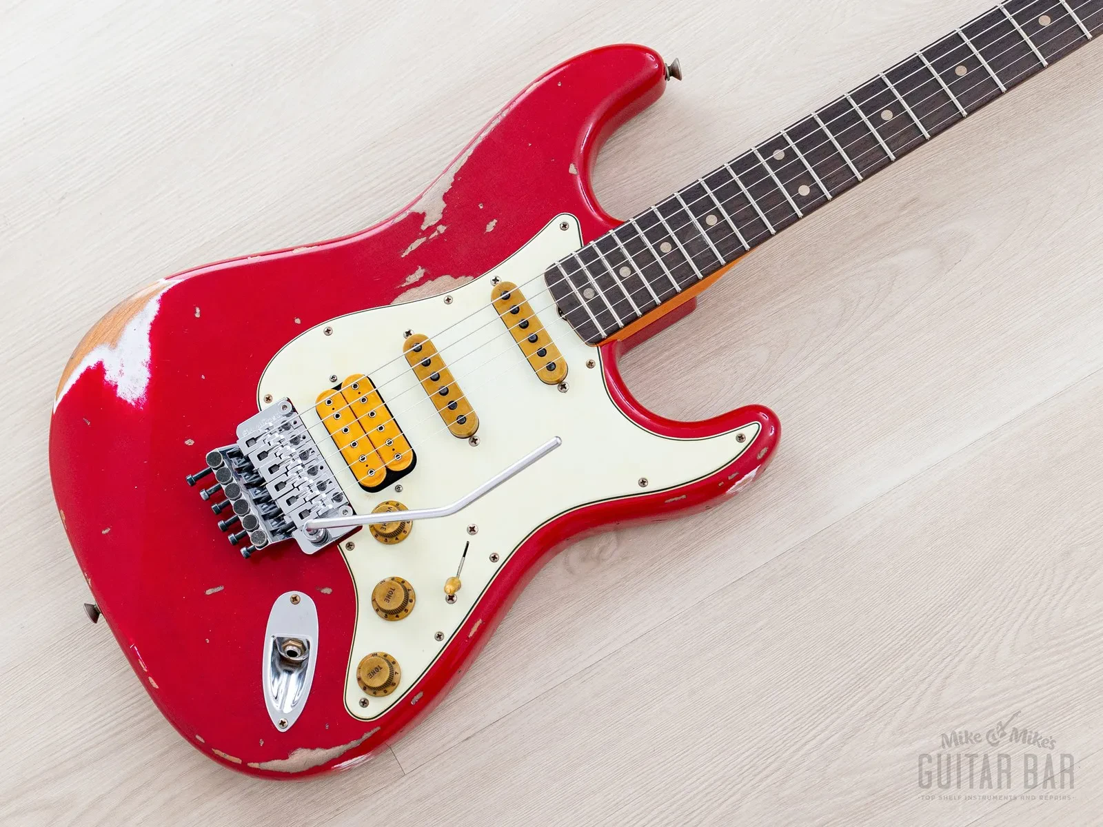 2022 Fender Custom Shop Alley Cat Stratocaster Heavy Relic SSH Superstrat