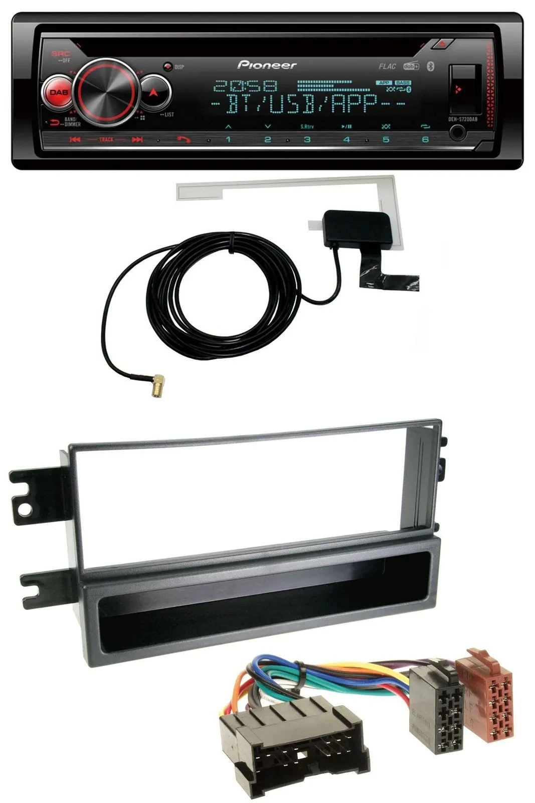 Автомагнитола Pioneer DAB CD MP3 USB Bluetooth для Kia Cerato (до 2007)