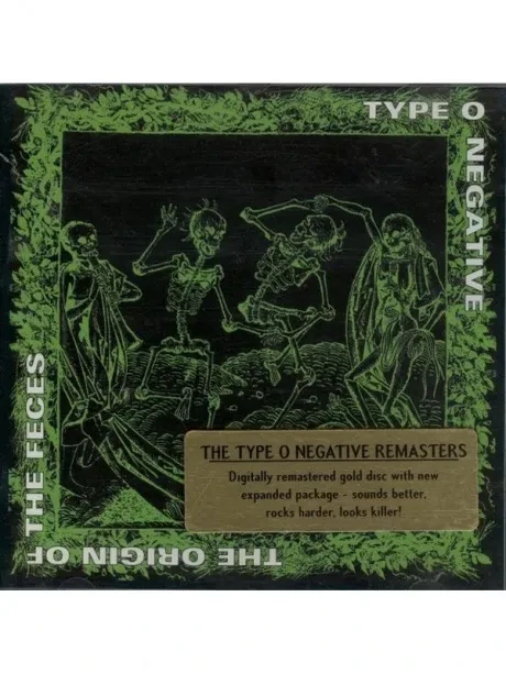 CD-диск CD-диск TYPE O NEGATIVE The Origin Of The Feces