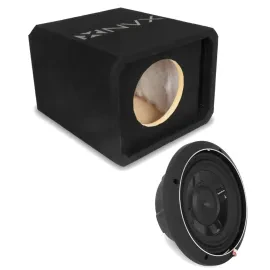 Сабвуфер NVX NE81P 8", щелевой порт, 3/4" MDF, с 8" shallow сабвуфером