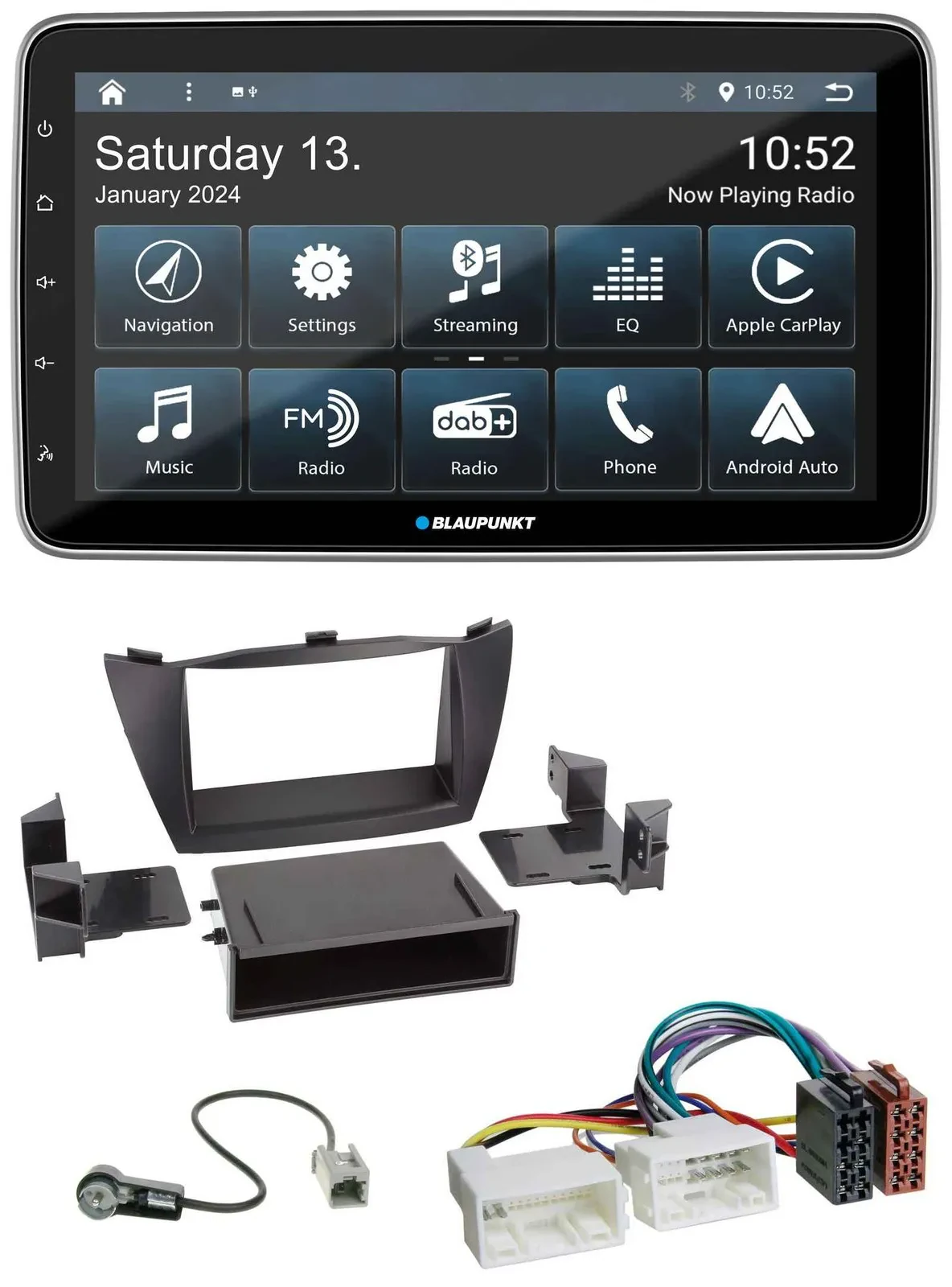 Blaupunkt USB DAB SD MP3 Bluetooth Autoradio für Hyundai Tucson (2010-2015)