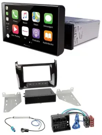 Pioneer Bluetooth MP3 DAB USB Autoradio für VW Polo (ab 14) - piano-schwarz