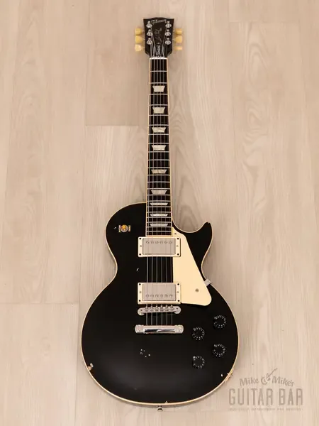 Электрогитара Gibson Les Paul Standard HH Ebony w/case USA 2012