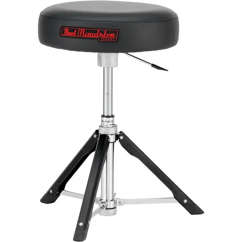 Стул для барабанщика Pearl Roadster D1500RGL Round Multi-Core Gas Lift Throne Black