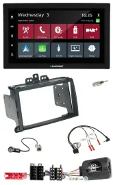 Blaupunkt DAB Bluetooth USB Lenkrad 2DIN Autoradio für Hyundai i20 09-12 schwarz