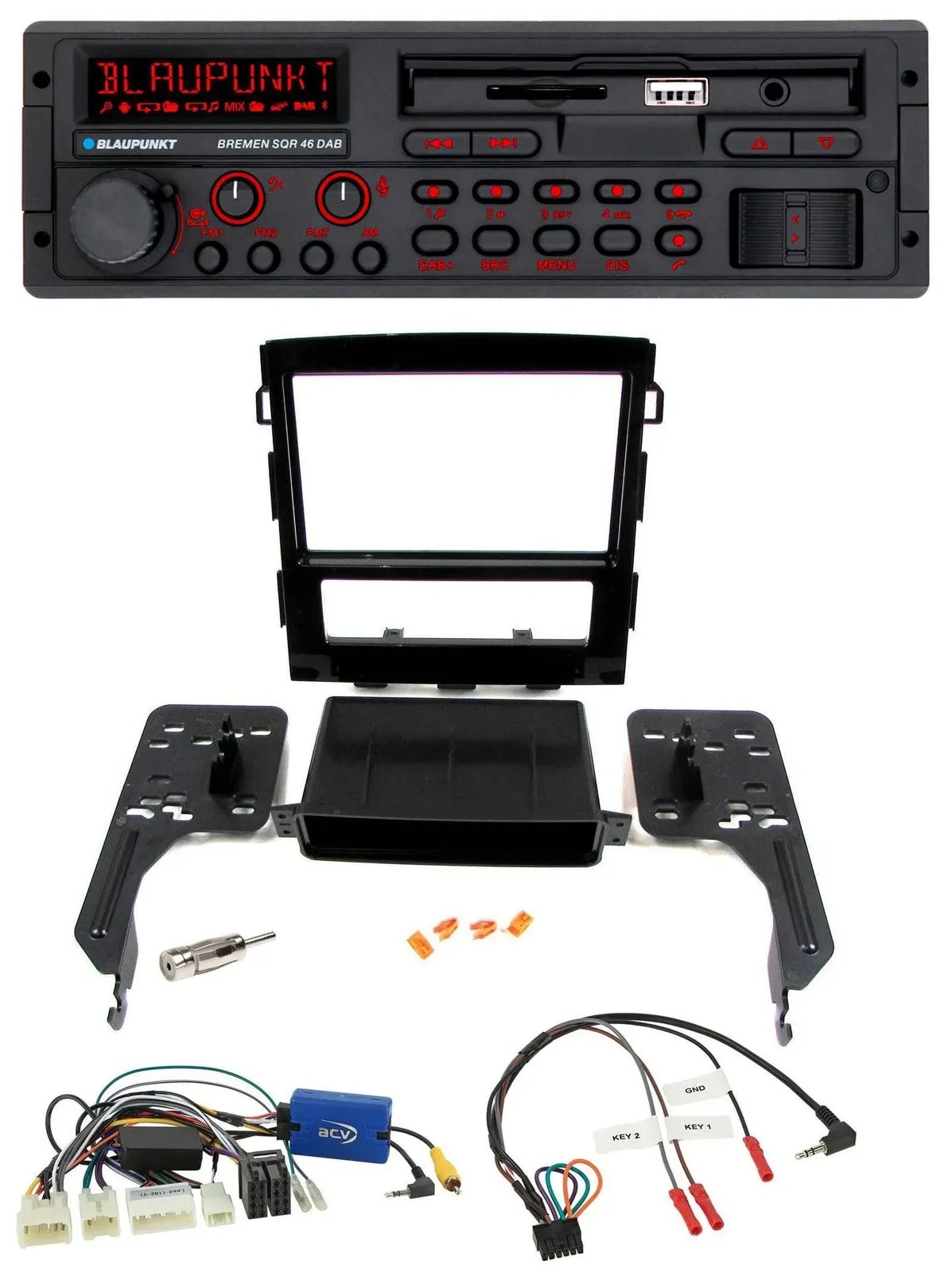 Автомагнитола для Subaru Impreza Blaupunkt Bluetooth, USB, SD, DAB