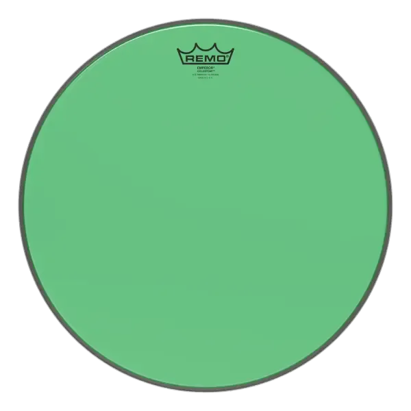 Пластик для барабана Remo 16" Emperor Colortone Green