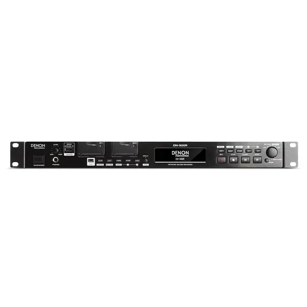 Рекордер Denon Pro DN-900R Network SD/USB Audio Recorder with Dante 2 x 2 Interface