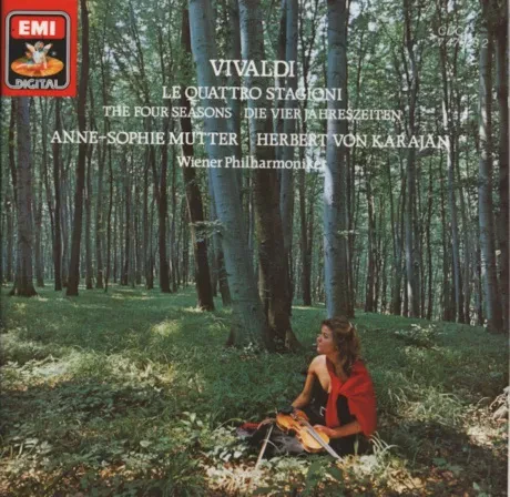 ANNE-SOPHIE MUTTER / HERBERT VON KARAJAN - VIVALDI: The Four Seasons (CD)