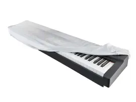 Накидка для цифрового пианино Lutner Aka-015WS, Casio S, белая, бархат
