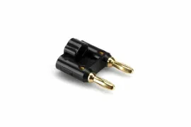 Hosa BNA-100BK Bulk Dual Banana Connector - Black