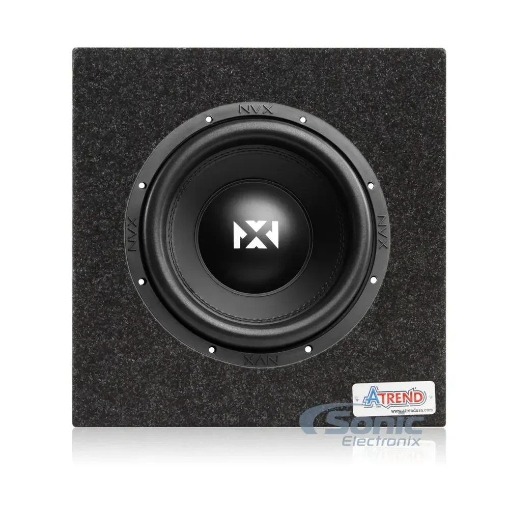 Сабвуфер пассивный NVX VSW102v3 10SQL 10", 600W RMS, Dual 2-Ohm, с корпусом