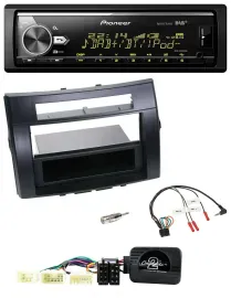 Автомагнитола для Toyota Corolla Verso 2004–2007 Pioneer Bluetooth, USB, DAB, поддержка управления с руля