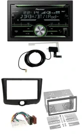 Автомагнитола Pioneer 2DIN, CD/USB/MP3, Bluetooth, DAB для Toyota Yaris (1999–2003)