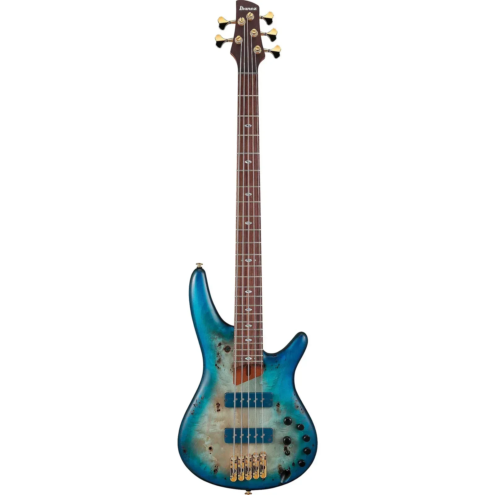 Бас-гитара Ibanez SR6605 Prestige Ghost Fleet Blue Burst