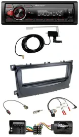 Автомагнитола Pioneer USB DAB Bluetooth для Ford S-Max/Mondeo (2007–2014), черный